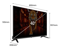 Kiano Telewizor Kiano Elegance 40" FHD Tizen OS Powered by Samsung - 1532426 - zdjęcie 7